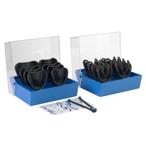 Border-Lock Trays betande kaak autoclaveerbaar onder - Bewaardoos, 5812