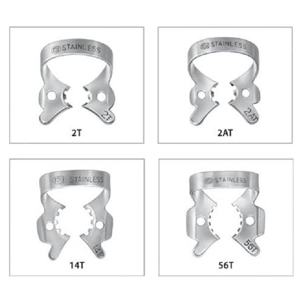 Fit Cofferdamklem Tiger premolaar met vleugels - 2AT