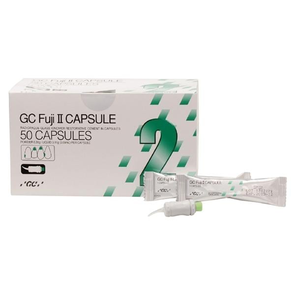 Fuji II capsules - Yellow (21), 50 stuks
