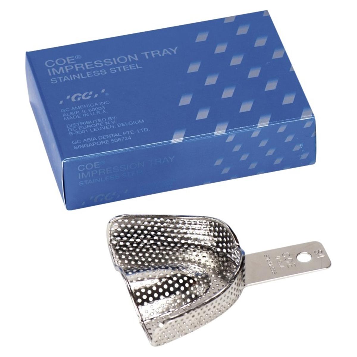 Coe Impression Trays RVS geperforeerd boven - SX1 Extra groot