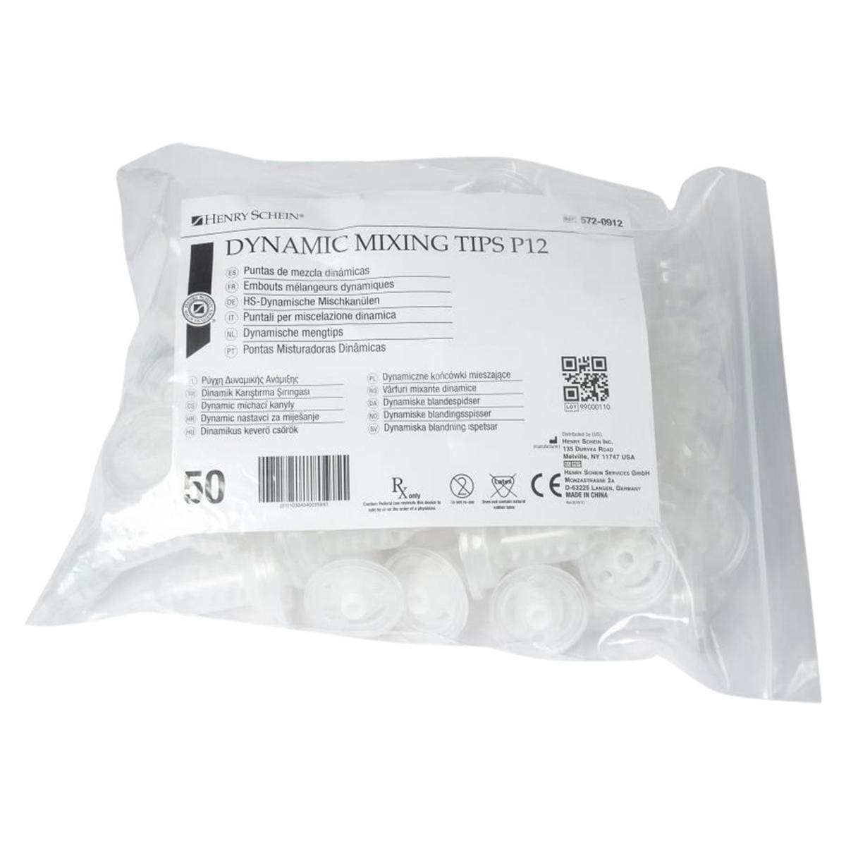 Dynamische Mengtips - Verpakking, 50 stuks
