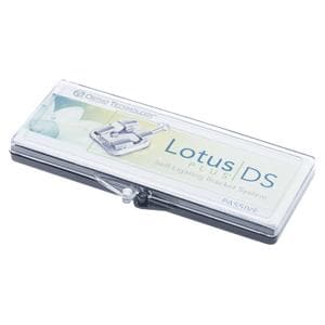 Lotus Plus DS, Passive Roth .022" Slot, Patienten Kit - LPPR22-1300, Upper/Lower - 5x5 + haken op cuspidaten