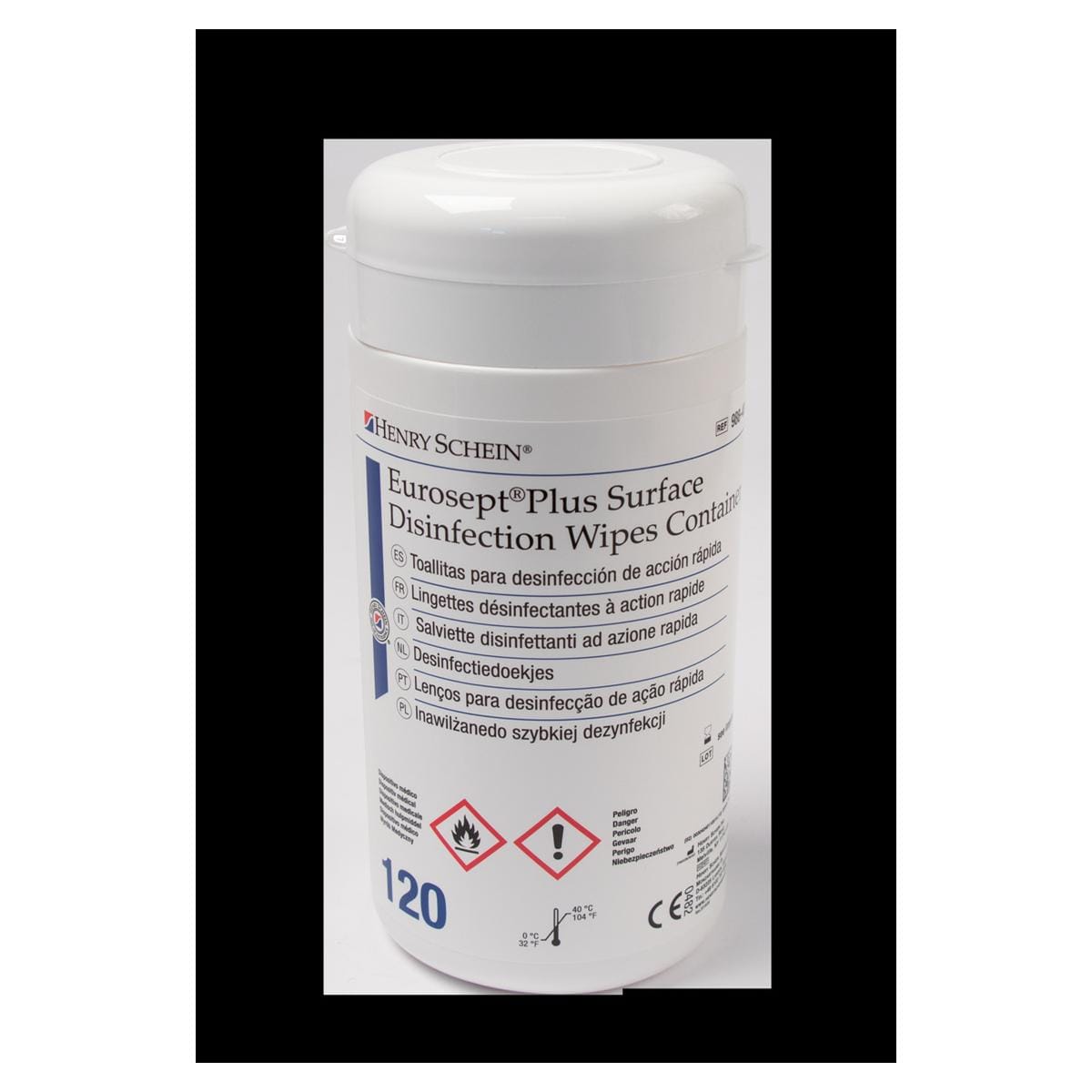 Eurosept Xtra Surface Disinfection Wipes dispenser - Gevuld met 120 st (9001292)