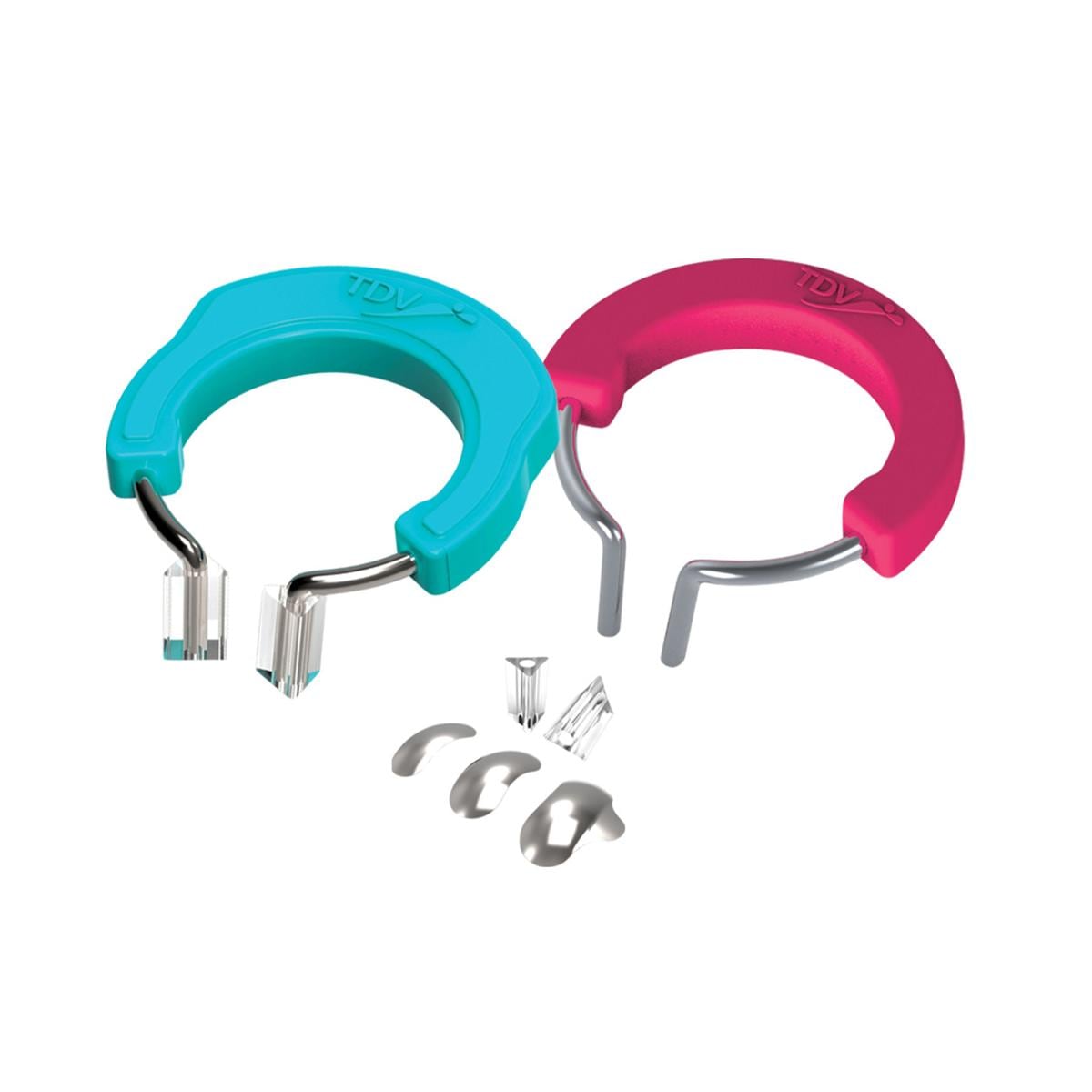 SeptoMatrix Sectional Kit - 10383N - Set met 100 matrixen, 2 ringen en tips