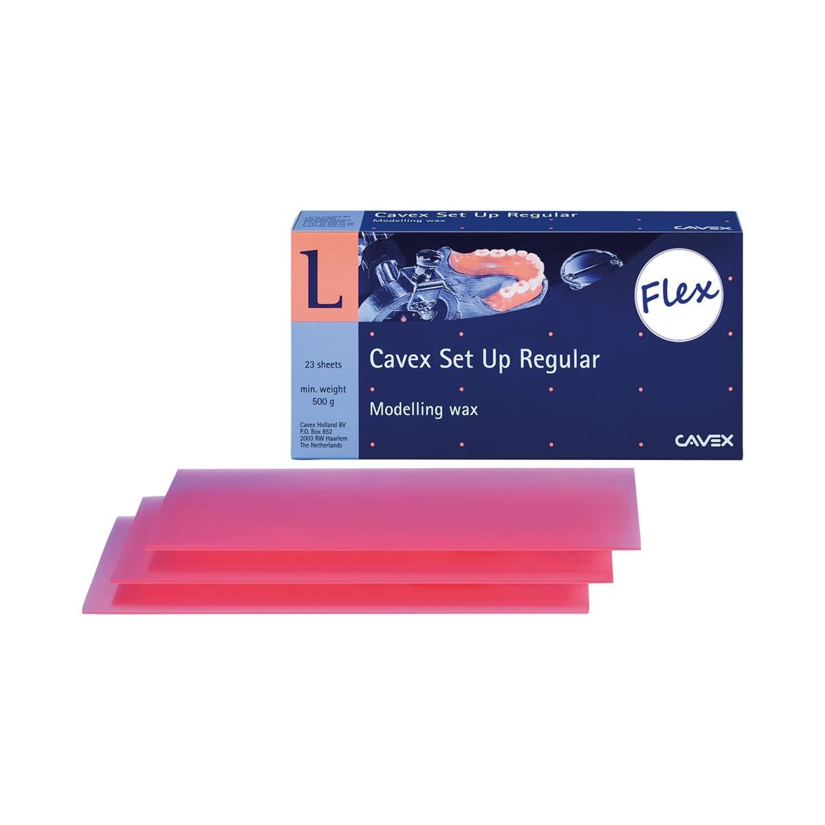 Set Up Wax Regular Flex - Verpakking, 500 gr