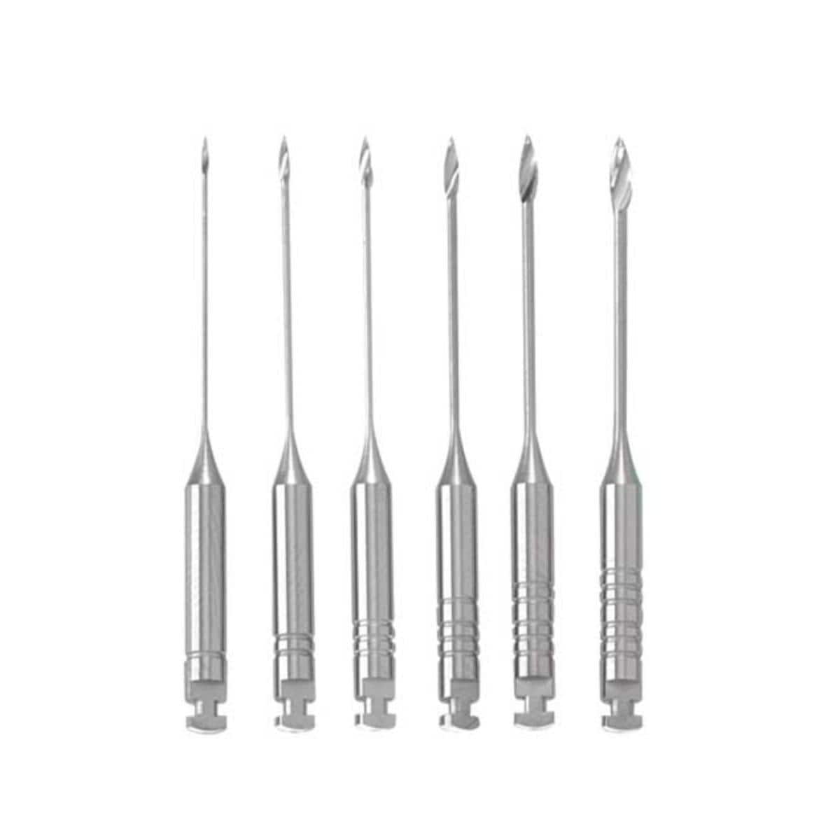 Gates Glidden Drills - nr.1, Ø 0,5 mm - 28 mm, 6 stuks