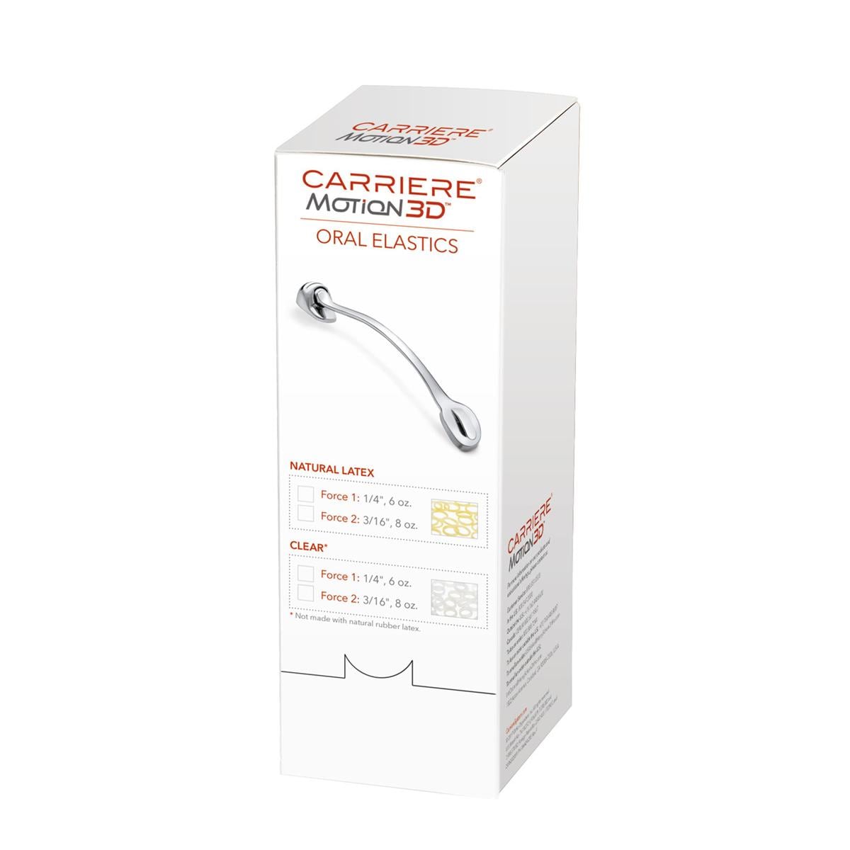 CARRIERE ORAL ELASTICS - FORCE 2 - 424-9F2, 50x 100 stuks