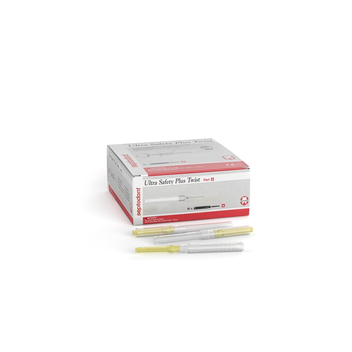 Ultra Safety Plus Twist naalden - 30G 12 mm - 50 stuks