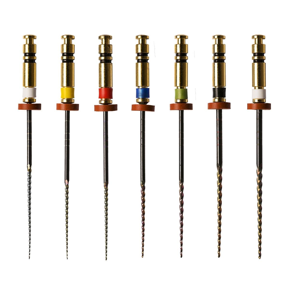 EdgeFile X7 taper .04 Assortiment (steriel verpakt) - 29 mm (ISO 20,25,30) elk 2 stuks