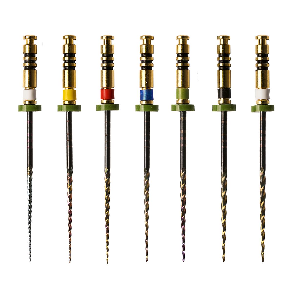 EdgeFile X7 taper .06 Assortiment (steriel verpakt) - 21 mm (ISO 20,25,30) elk 2 stuks