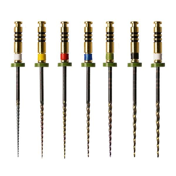 EdgeFile X7 taper .06 Assortiment (steriel verpakt) - 21 mm (ISO 20,25,30) elk 2 stuks