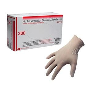 Handschoenen Nitrile poedervrij wit - XS, 300 stuks