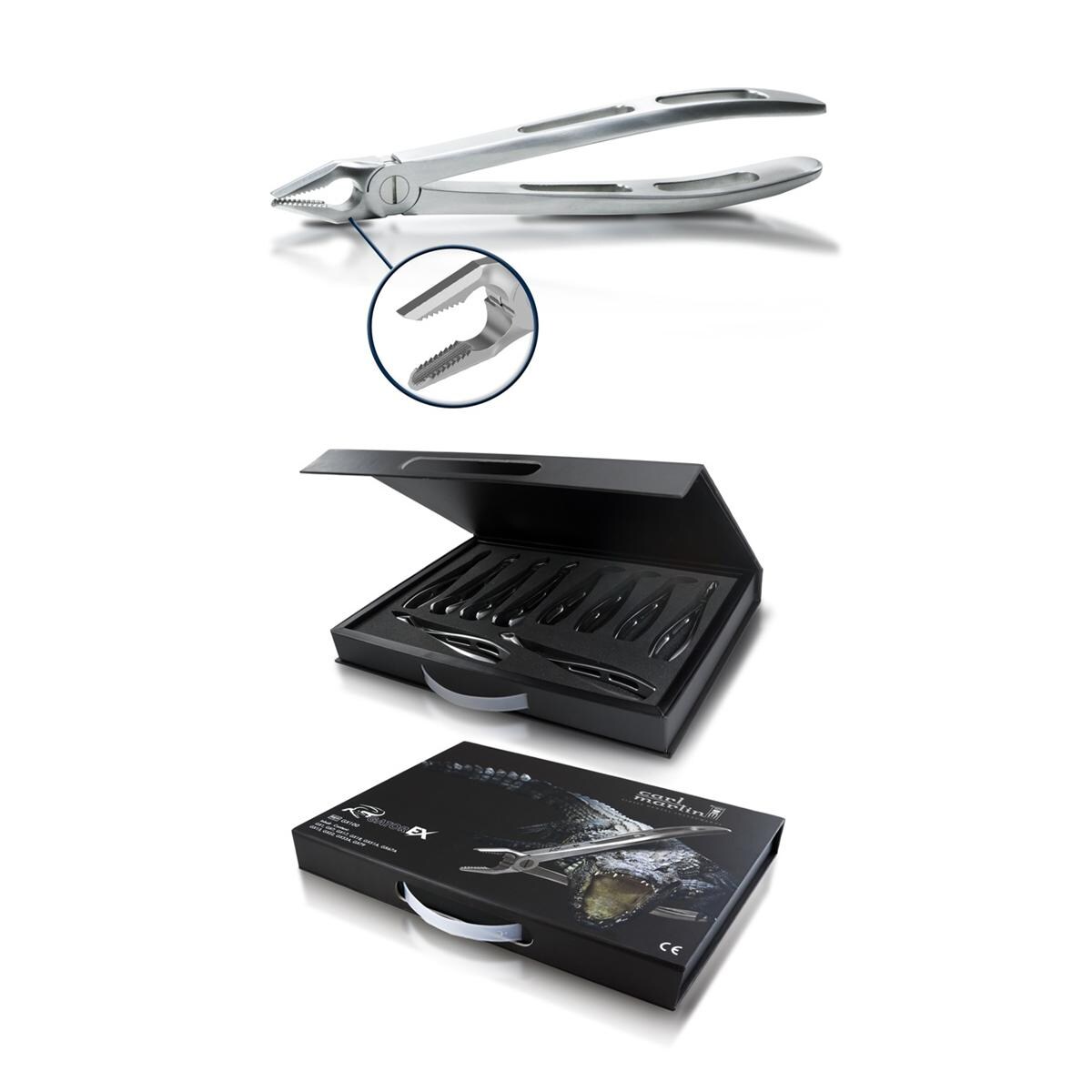 Extractietangen Set GatorEx - GX100 - 10 tangen