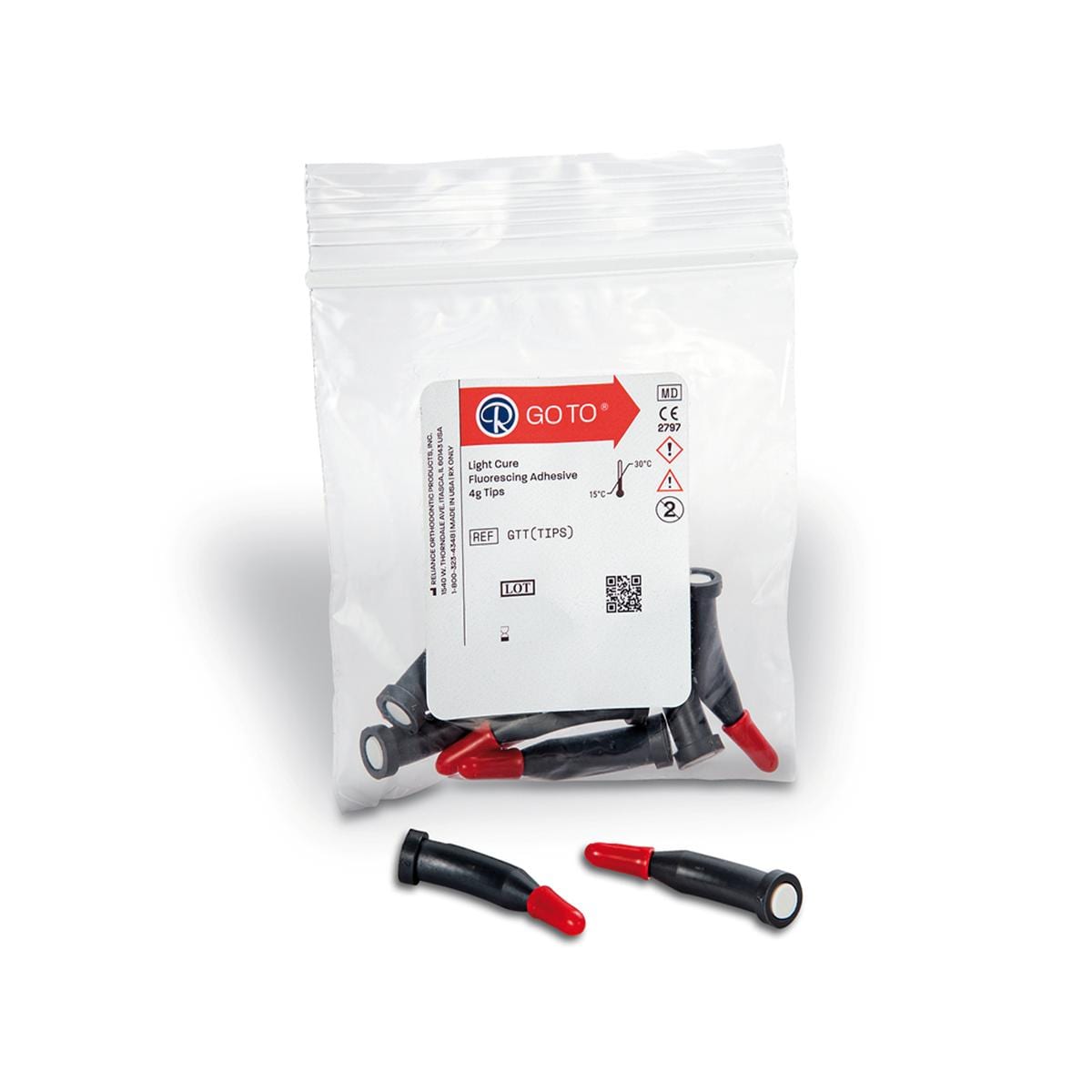 GoTo Adhesive Paste in Tips - REF. GTT, 10x 0,4 g
