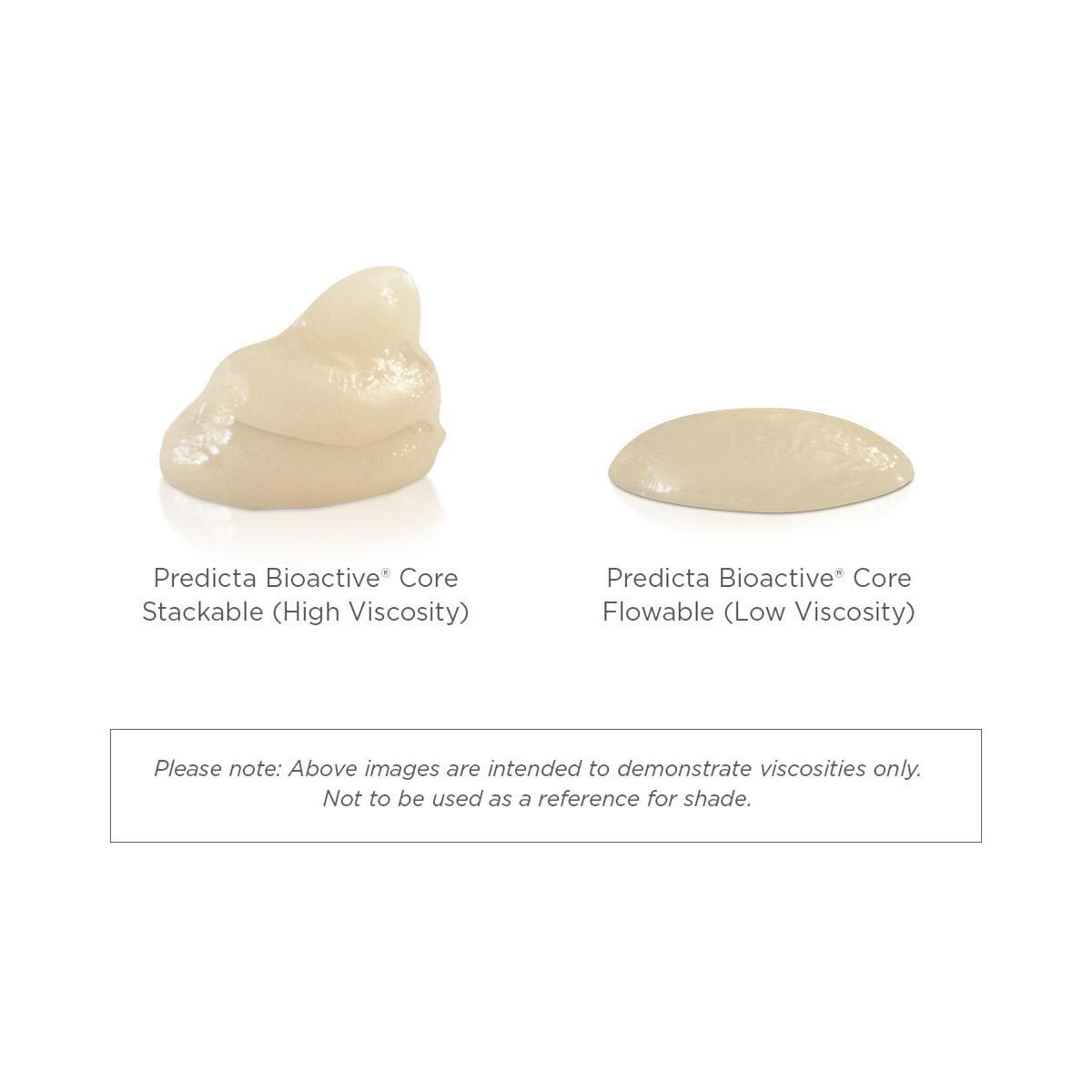 Predicta Core Bioactive Stackable - White - High Viscosity, spuit 5 ml (9,25 g)