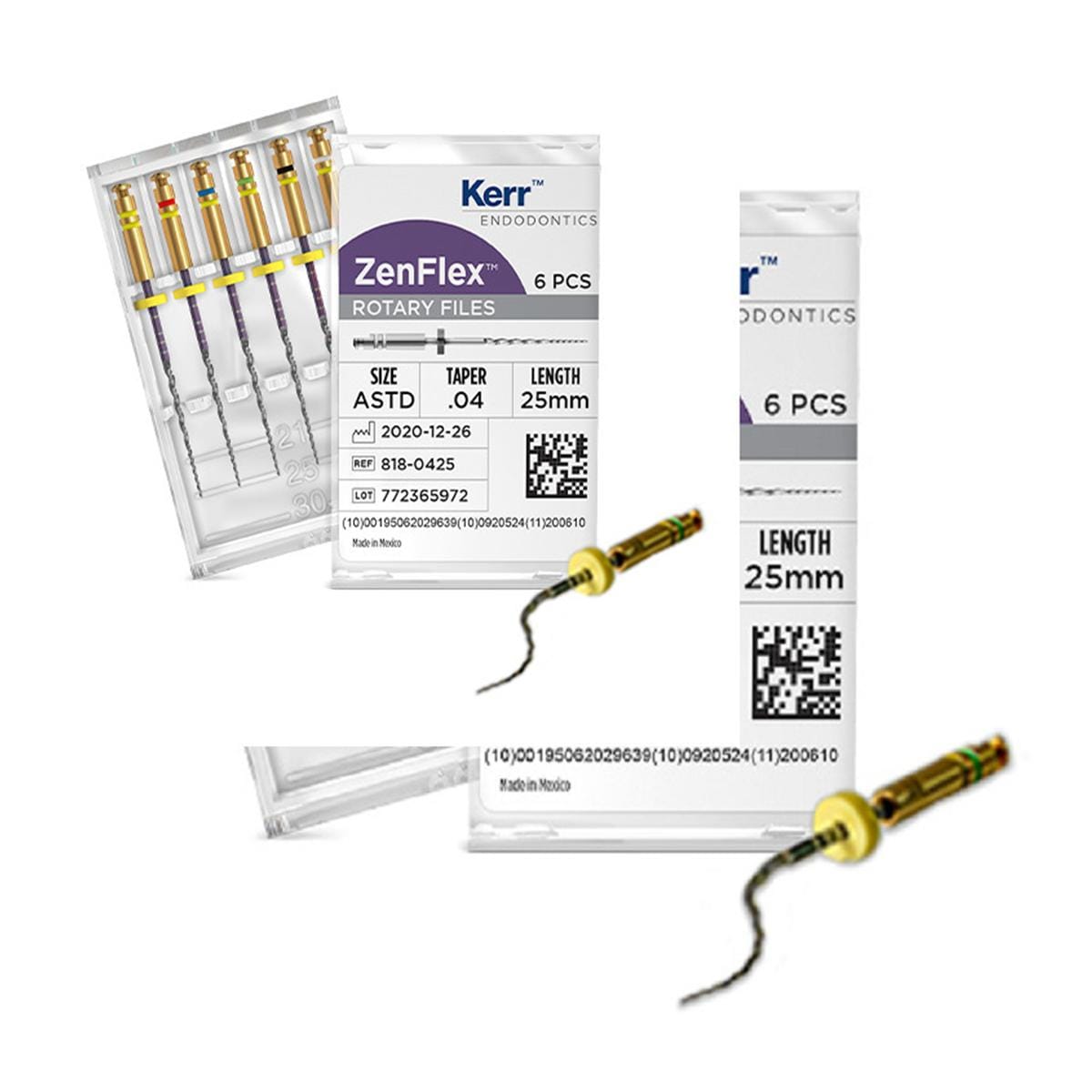 ZenFlex NiTi Rotary File - Assortiment Taper .04 - 21 mm