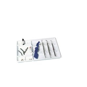 Disposable Tray Inserts Dun - Verpakking, 8x 50 stuks