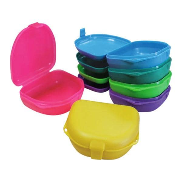 Retainer box laag - Assortiment - 12 stuks (6 kleuren - elk 2x )