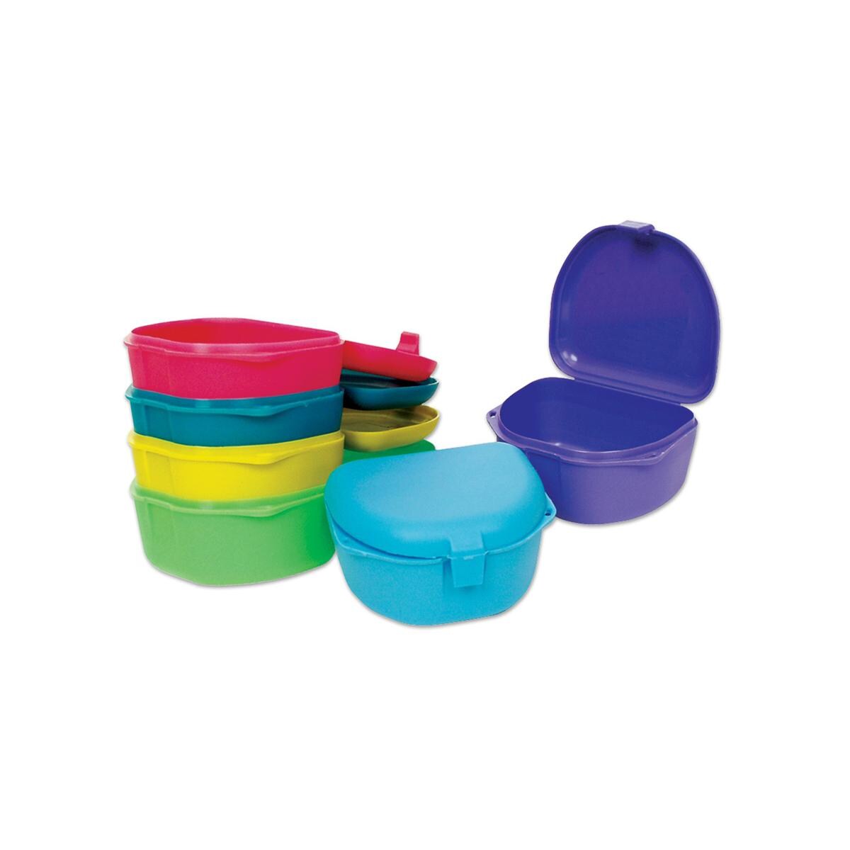 Retainer box hoog - Neonblauw, 12 stuks