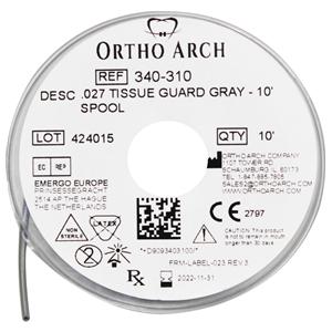 Elastomeric Tissue Guard - 018 Clear 10"Spool