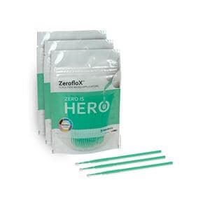 ZerofloX Microapplicators Mint - 100 stuks