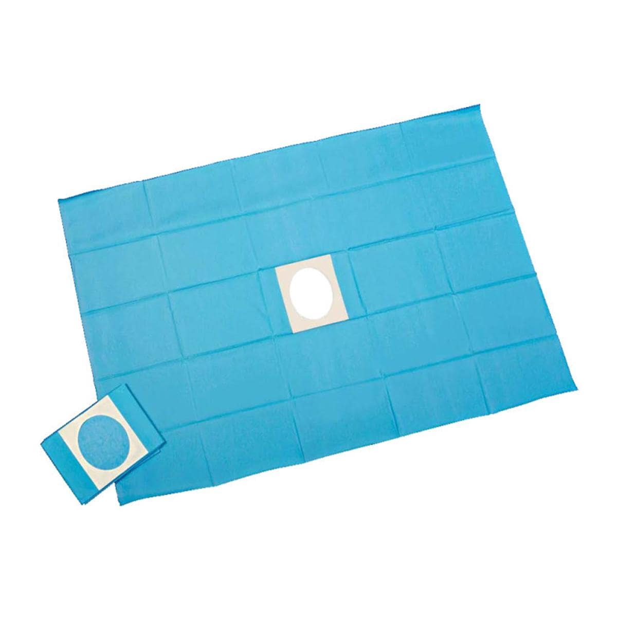 Chirurgische Afdekdoek steriel met gat en plakstrip - Afmeting 75x90cm, 25 stuks