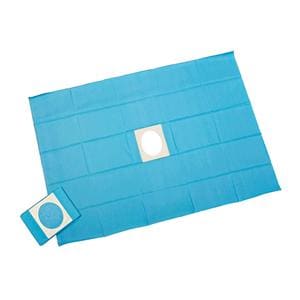 Chirurgische Afdekdoek steriel met gat en plakstrip - Afmeting 75x90cm, 25 stuks