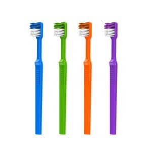 ACCLEAN tandenborstel recht - 72 stuks (assortiment kleuren)