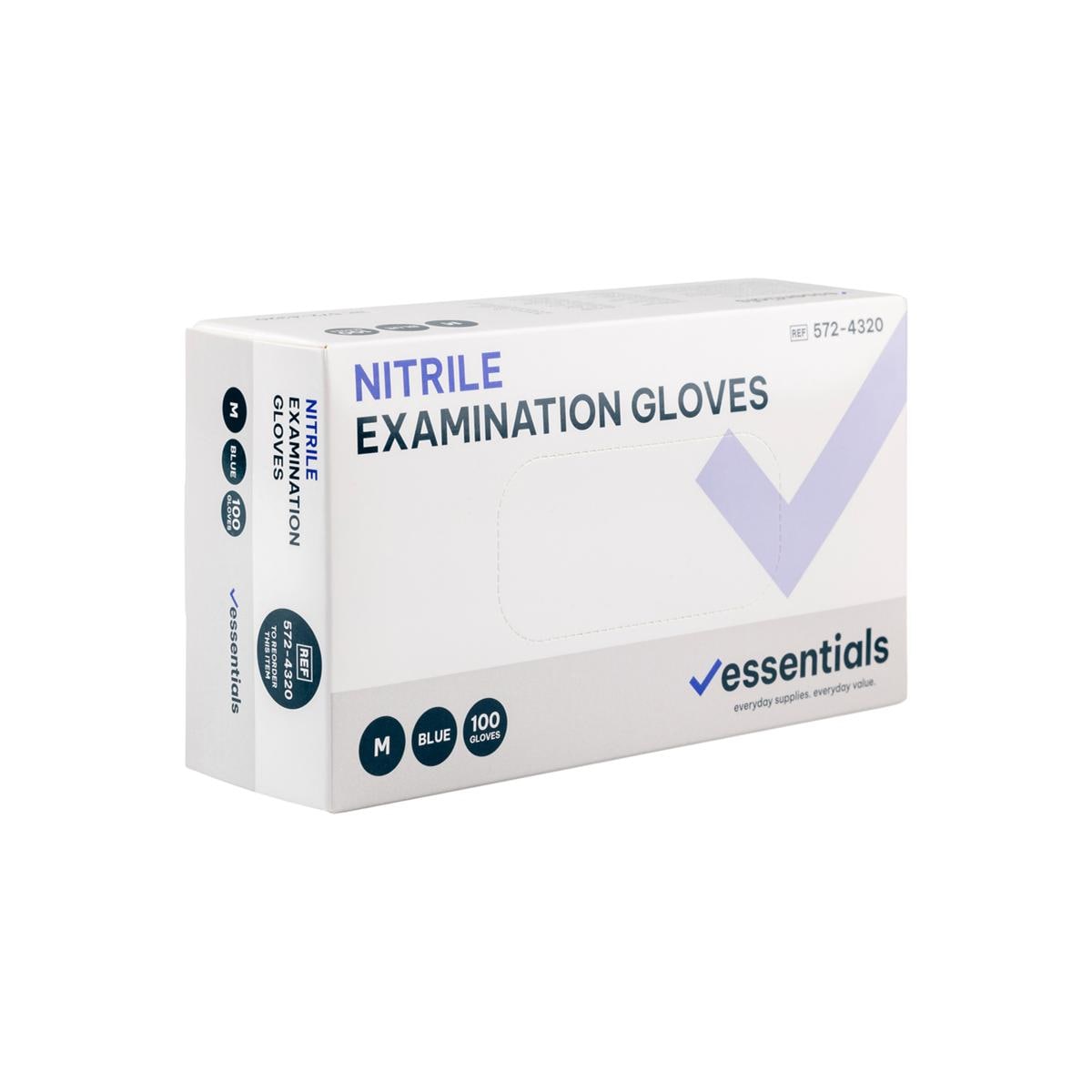 Nitrile Examination Gloves - M, 100 st