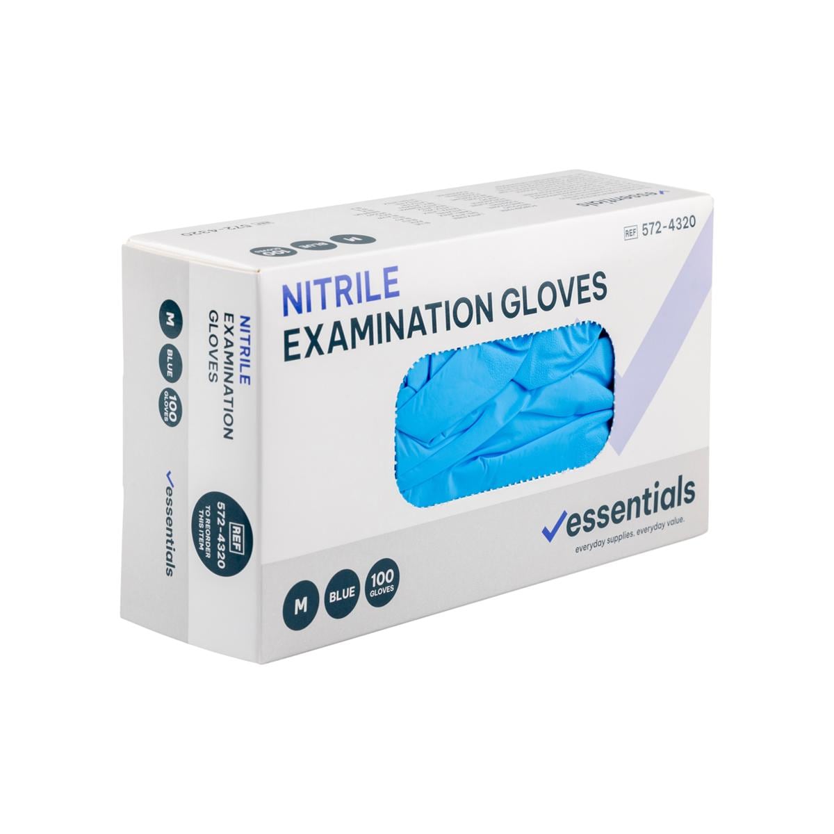 Nitrile Examination Gloves - M, 100 st