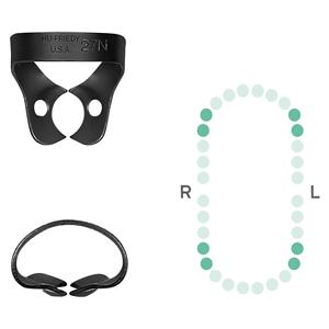 Cofferdamklem Black Line - premolaar - 27N (RDCM27NX)
