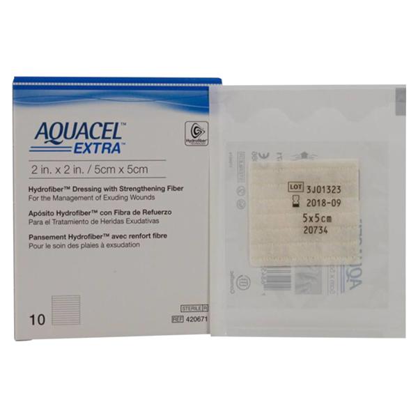 Aquacel Extra - 5x5cm, per 10 stuks