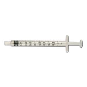 Injectiespuit fijndosering 1 ml - 1 ml, per 100 stuks