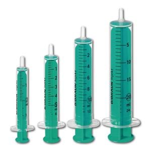 Injectiespuit 2-delig, luer - 5 ml, per 100 stuks