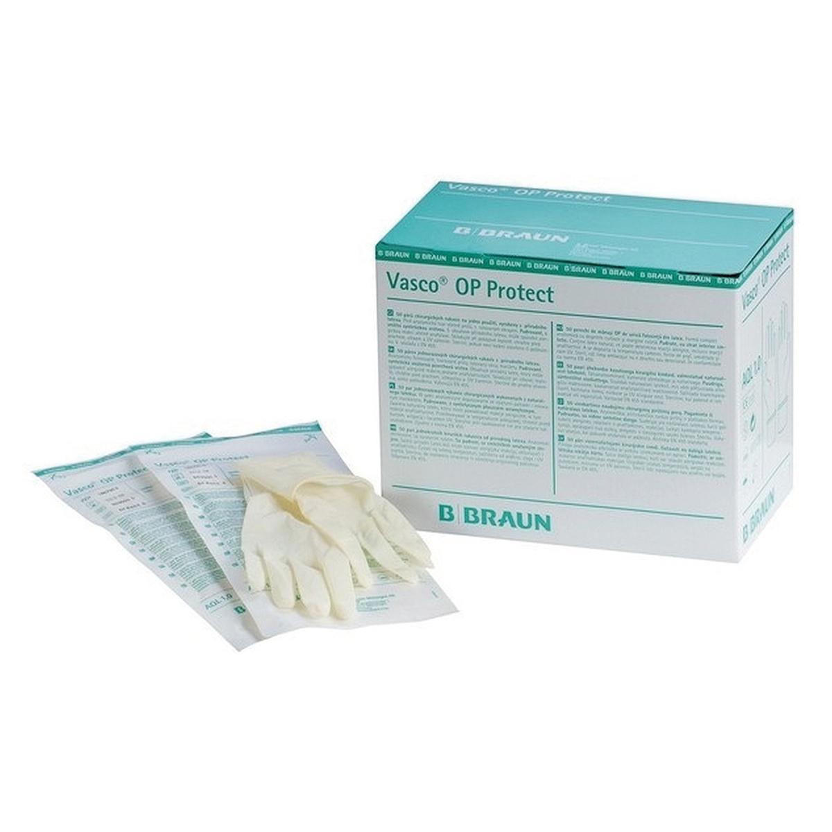 Vasco Protect latex operatiehandschoen, steriel - maat 7,5 per 50 paar