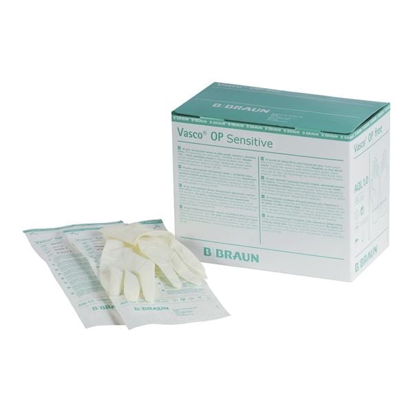 Vasco OP Sensitive latex operatiehandschoen, steriel PF - 6 - 40 paar
