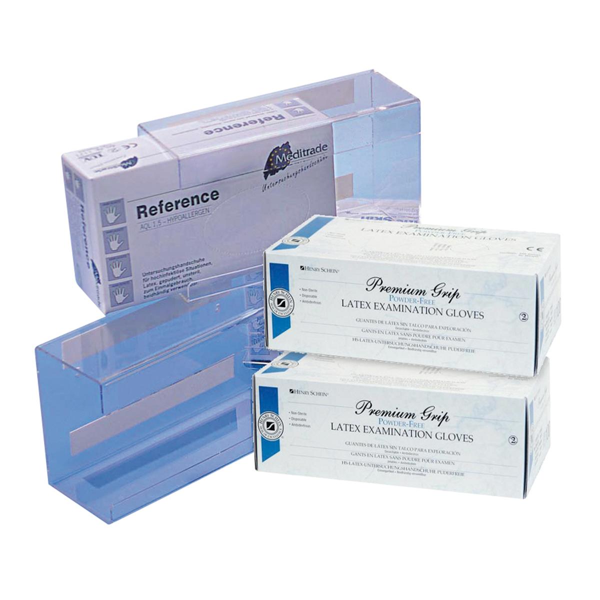 Handschoendispenser en houder voor tissue dozen - 250 x 145 x 70 mm, per stuk