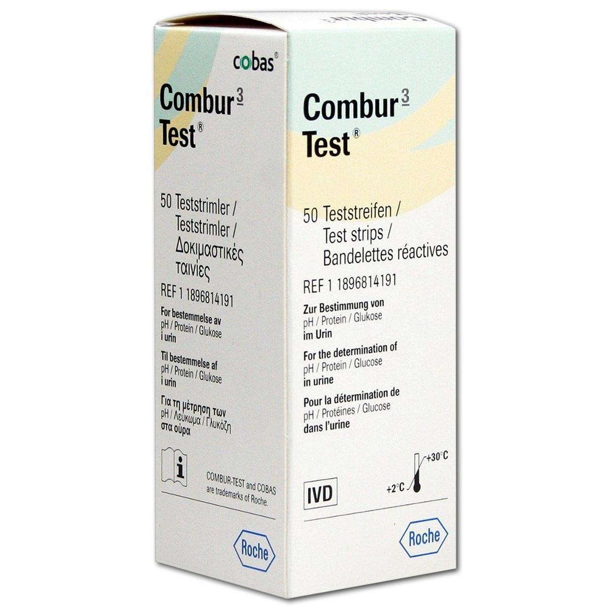 Combur 3 - 50 stuks