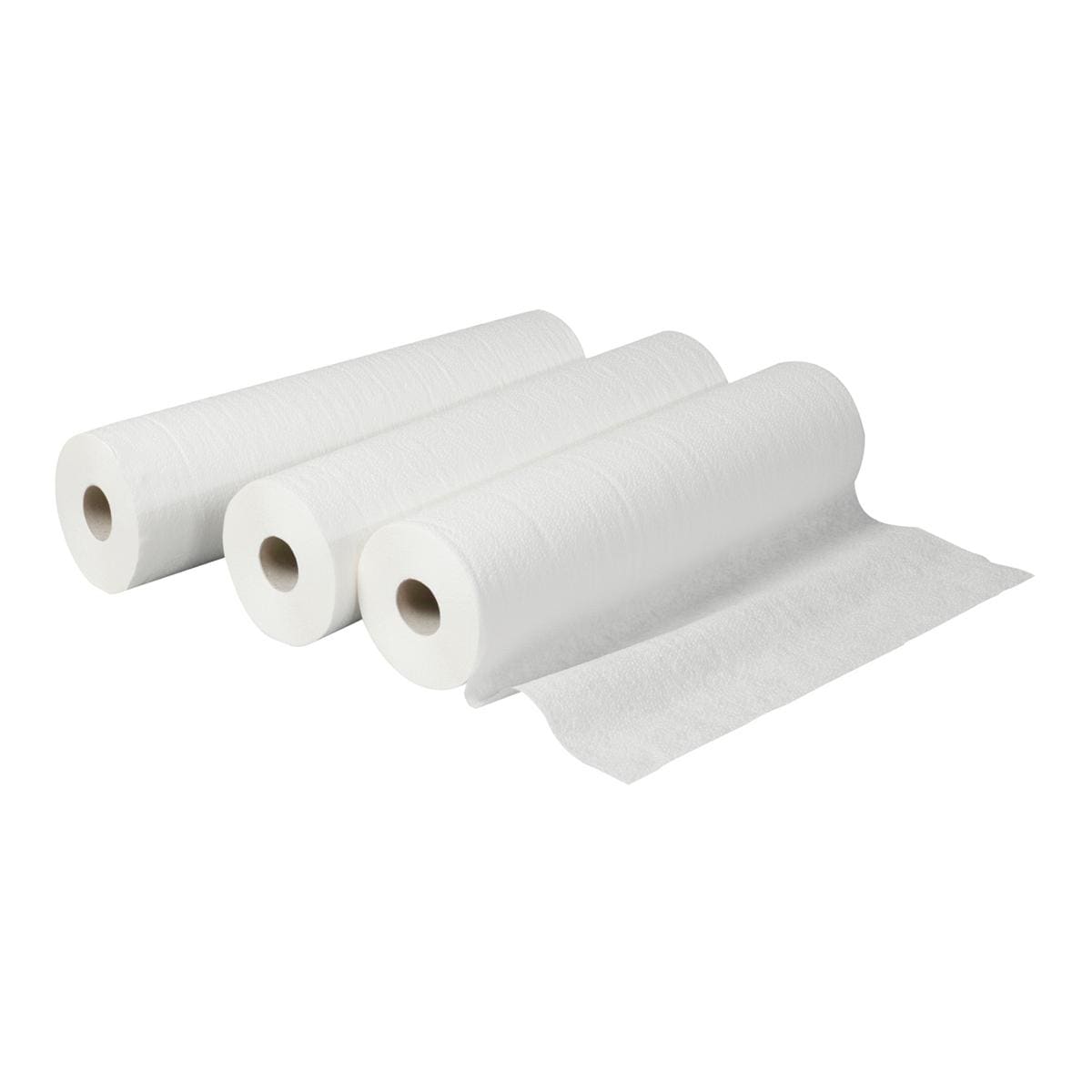 Papierrollen 2-laags tissue 150 meter - 50 cm, per 6 rollen