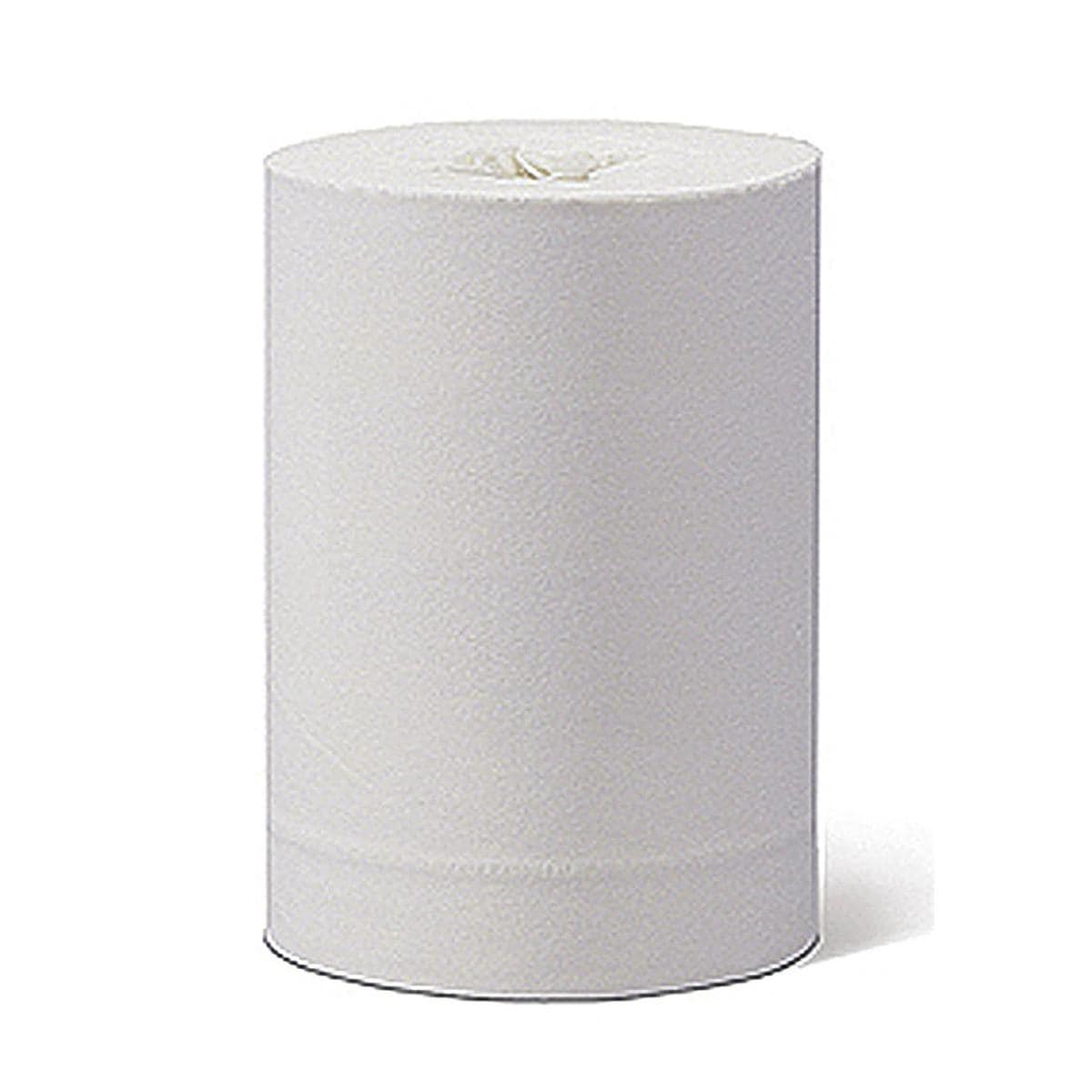 Papierrol mini - 20 cm x 60 m, 2-laags wit papier, 12 rollen