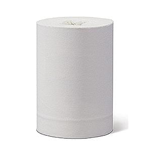 Papierrol mini - 20 cm x 60 m, 2-laags wit papier, 12 rollen