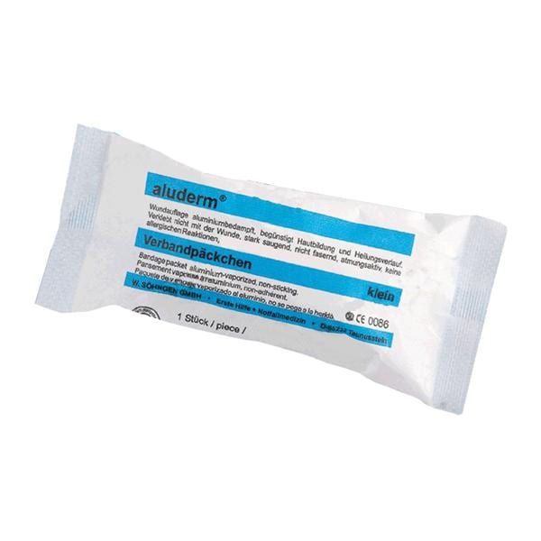 Snelverband Duits model - 3 m x 6 cm, kompres: 6 x 8 cm, per stuk