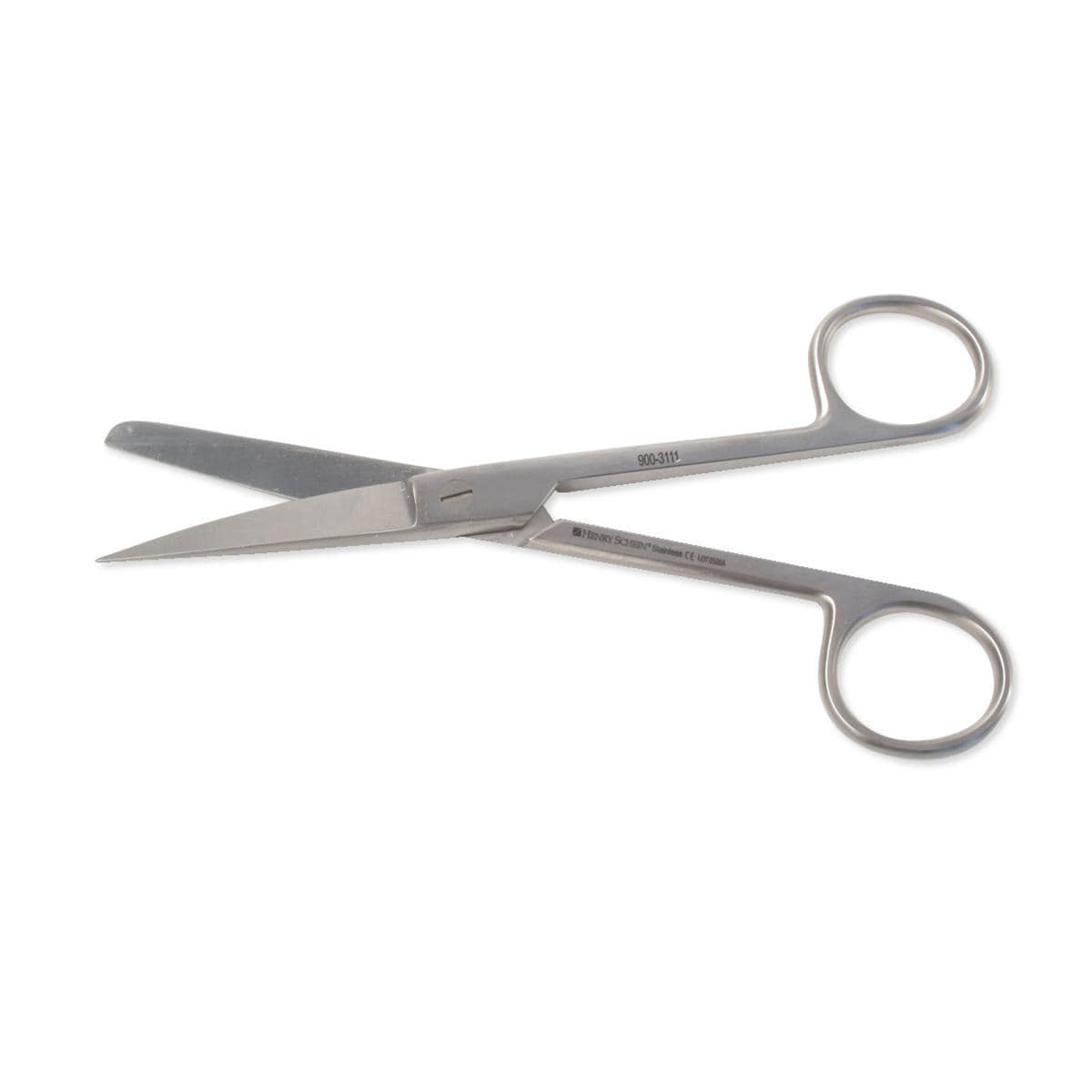 Chirurgische schaar, recht sp/st, slank - Blue banner 14,5cm
