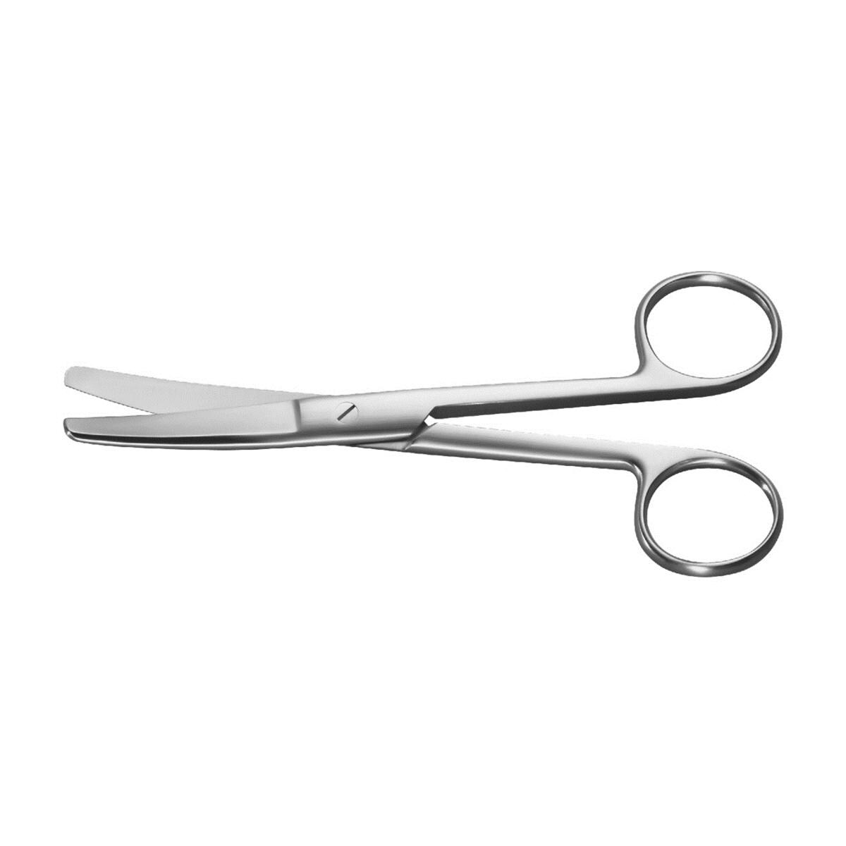 Chirurgische schaar, gebogen st/st - Maxima 12,5 cm