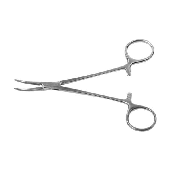 Arterieklem Mosquito, gebogen - Blue Banner 12,5 cm chirurgisch