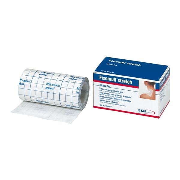 Fixomull Stretch - 10cm x 10m, per stuk