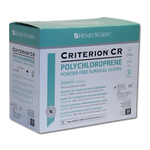 Criterion neopreen operatiehandschoen, steriel - maat 5,5 per 50 paar
