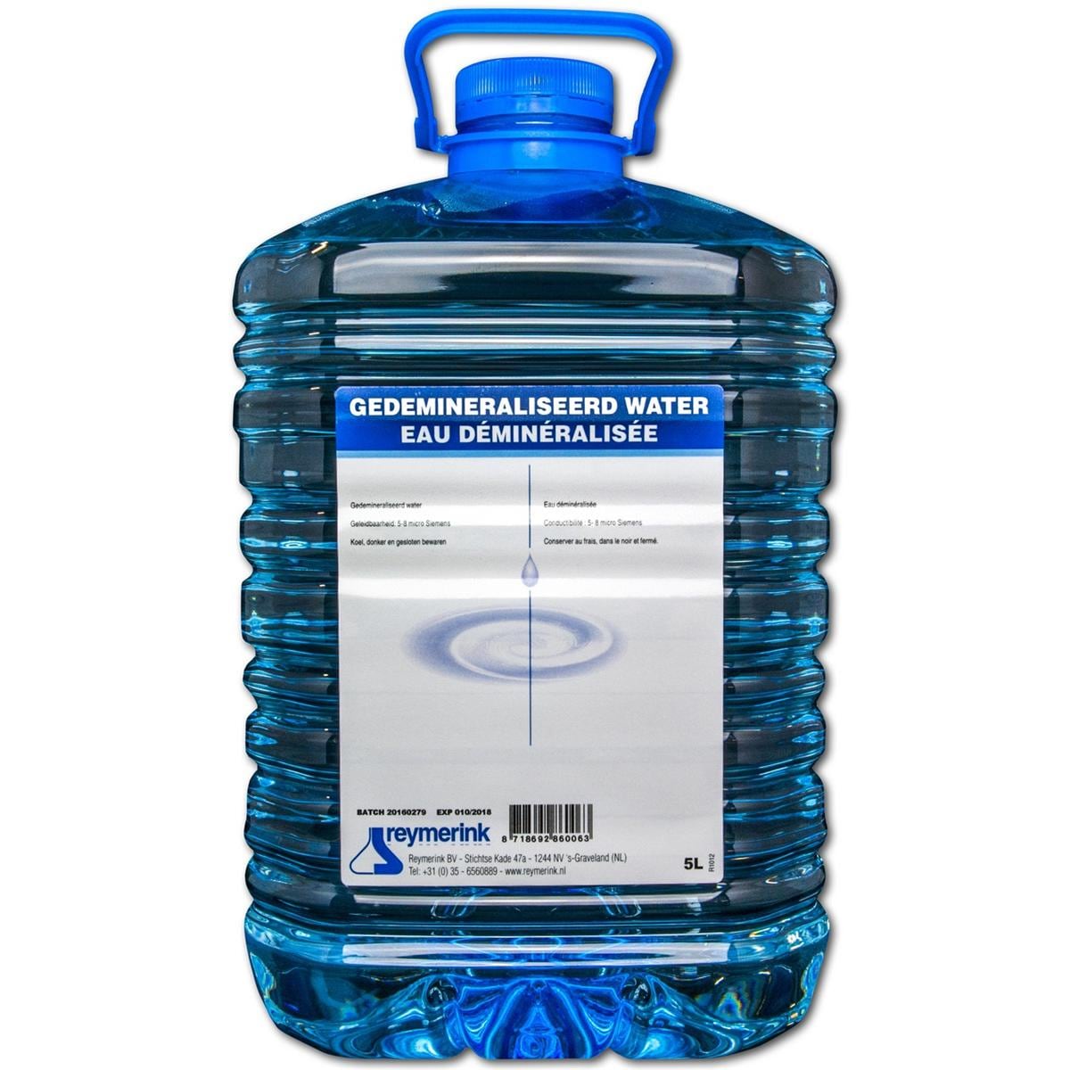 Gedemineraliseerd Water - 4 x 5 liter