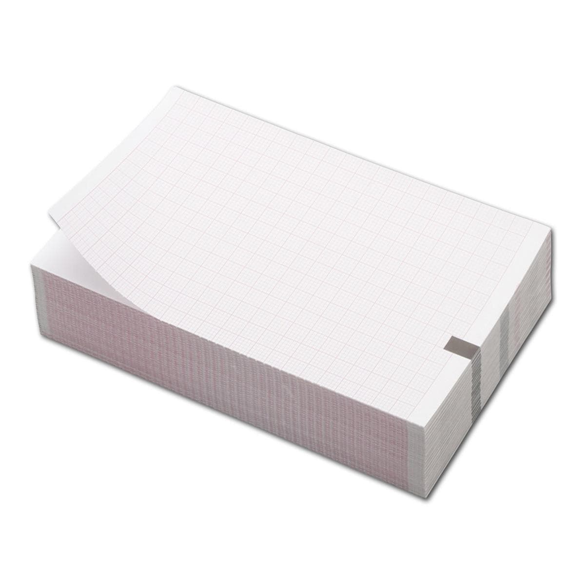 ECG papier Nihon Kohden - Cardiofax ECG-9020, 110 x 140 mm, 150 vel, per 5 stuks