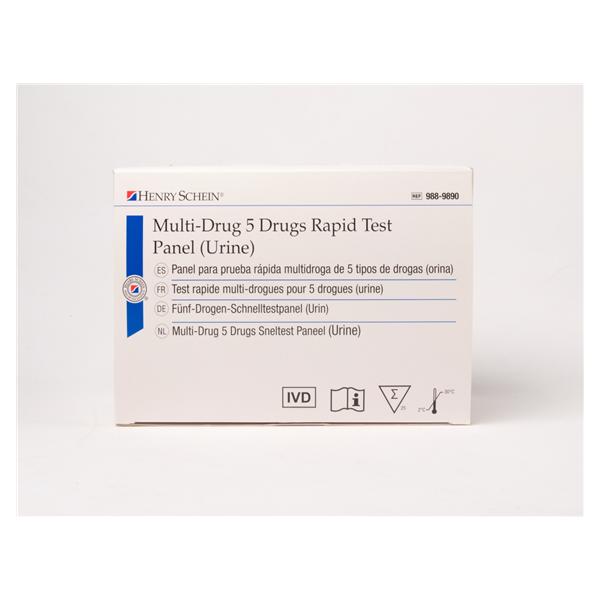 One Step multi-drugs-test - per 25 stuks